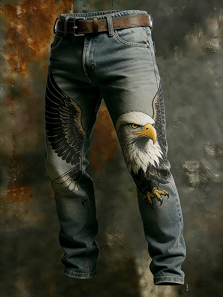 Calças de trabalho casual estilo retro negócio masculino