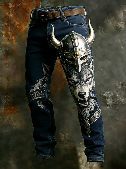 Calças de trabalho casual estilo retro negócio masculino