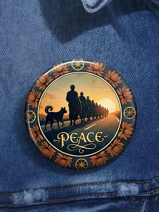 Caminhada pela Paz Imprimir Pins