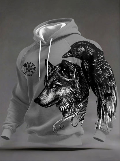 Hoodie Viking dos homens