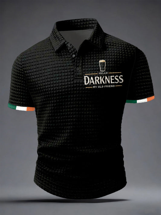 Men's Hello Darkness My Old Friend camisa de manga curta