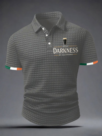 Men's Hello Darkness My Old Friend camisa de manga curta