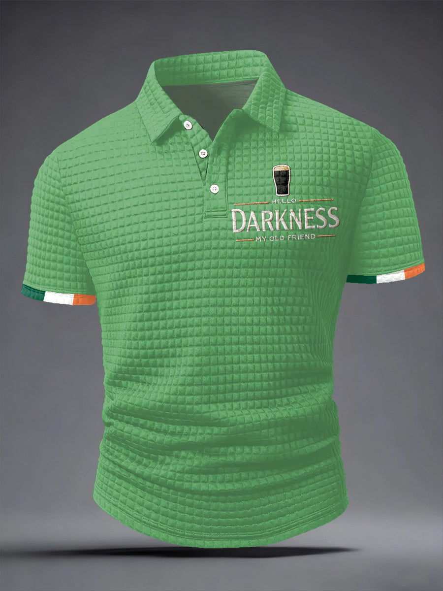 Men's Hello Darkness My Old Friend camisa de manga curta