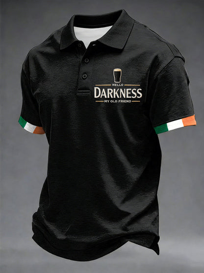 Camisa Hello Darkness My Old Friend dos homens