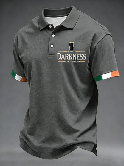 Camisa Hello Darkness My Old Friend dos homens