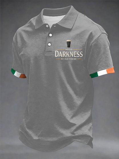 Camisa Hello Darkness My Old Friend dos homens