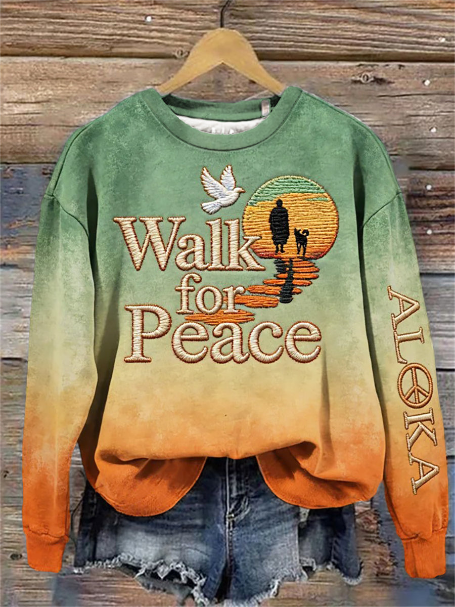 Moletom da Caminhada das Mulheres pela Paz