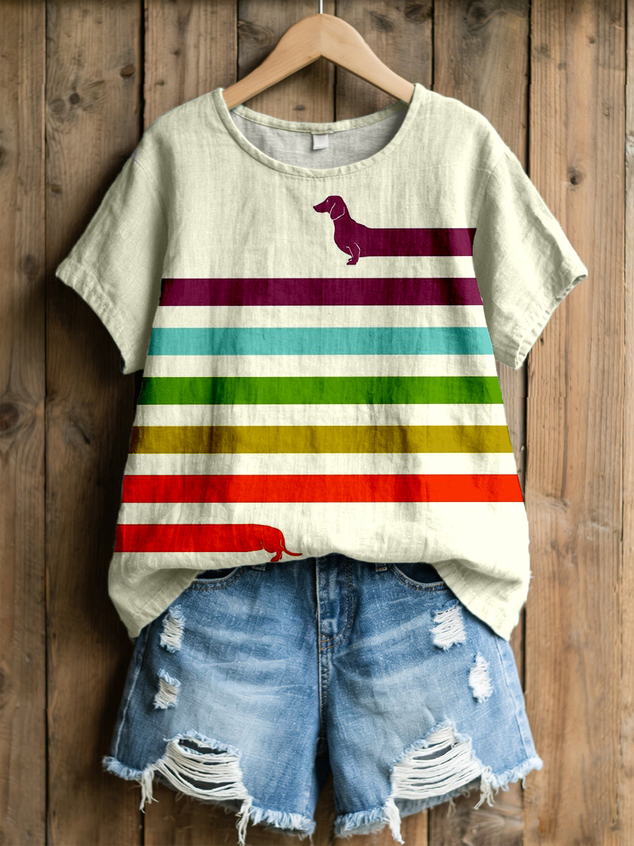 Blusa de manga curta feminina boneca pescoço