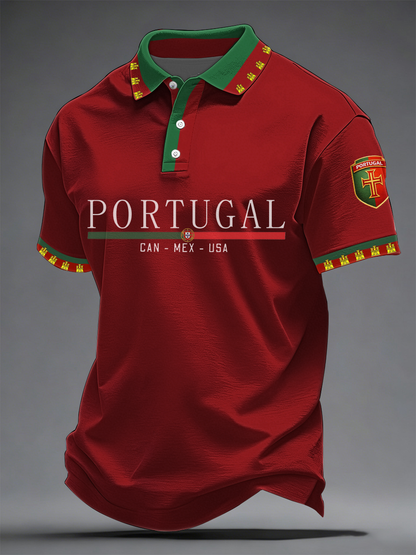 Camisa de futebol de Portugal para homens