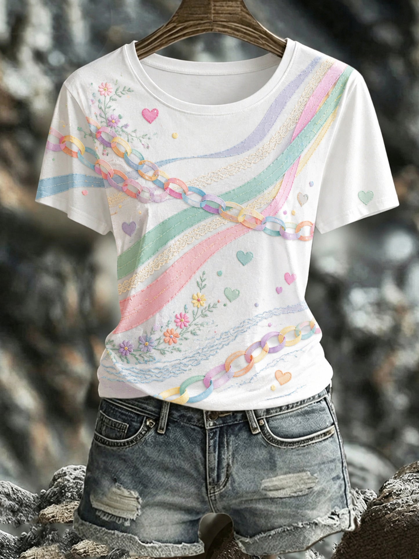 Dia da Mulher de Santo António (Portugal) Comemorativo Art Print T-Shirt