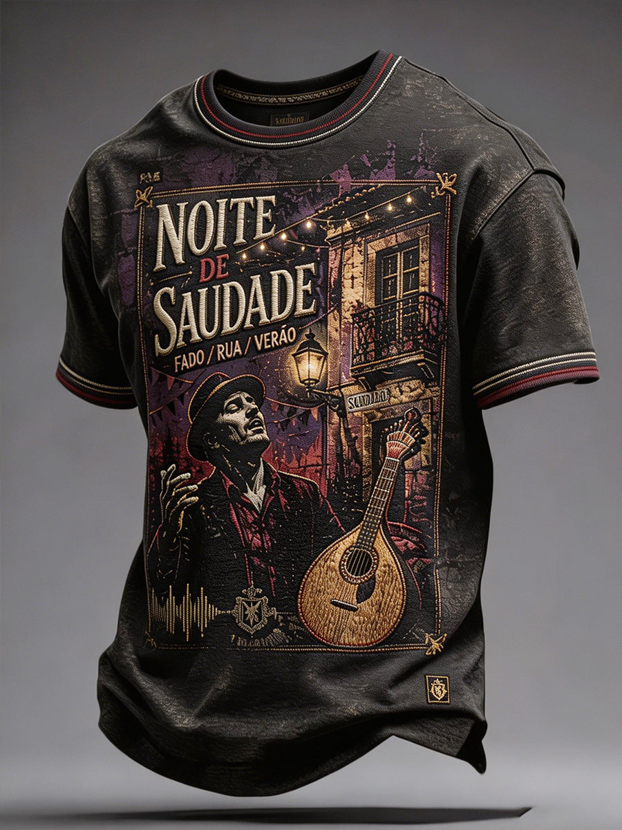 Festa Masculina dos Santos Populares Portugal T-Shirt Art Printed