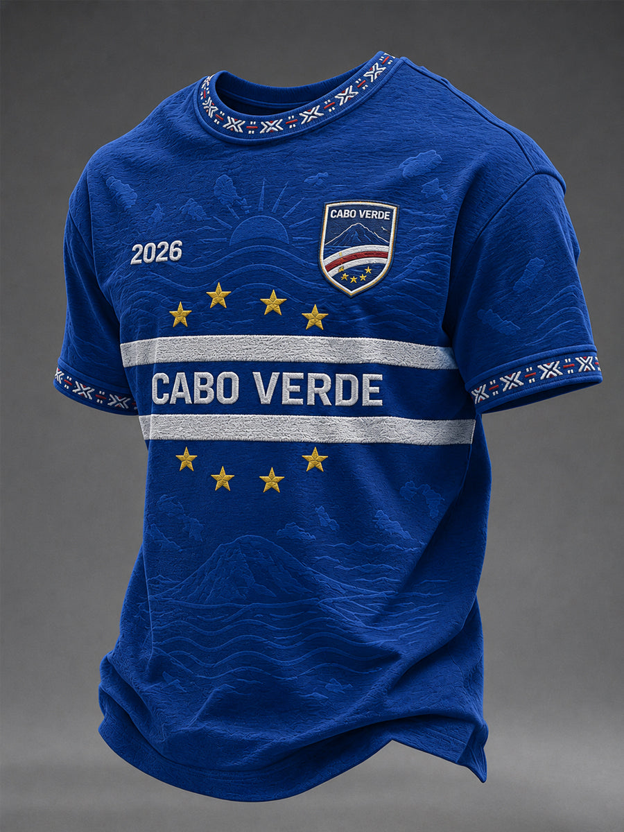 Camiseta Casual Estampada para Homens, Presente para Fãs de Futebol