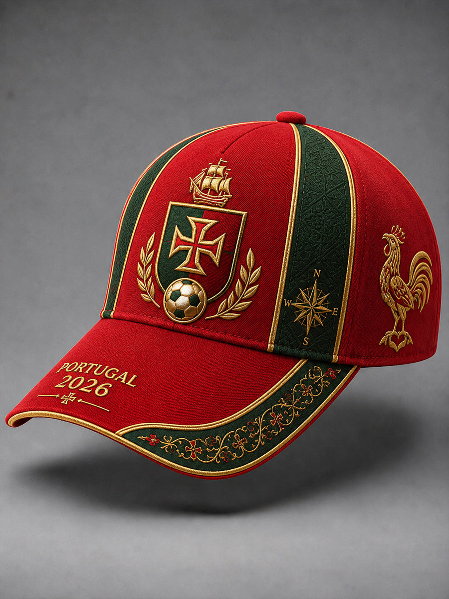 Unisex 2026 Portugal futebol clássico Baseball Cap
