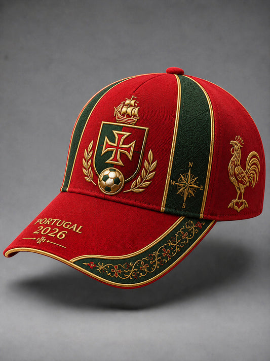 Unisex 2026 Portugal futebol clássico Baseball Cap