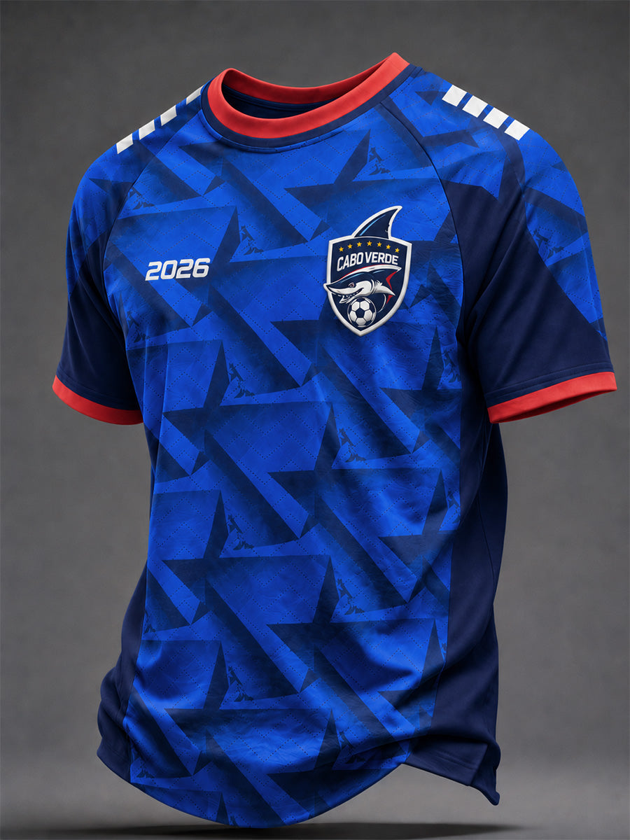 Camiseta Casual Estampada para Homens, Presente para Fãs de Futebol