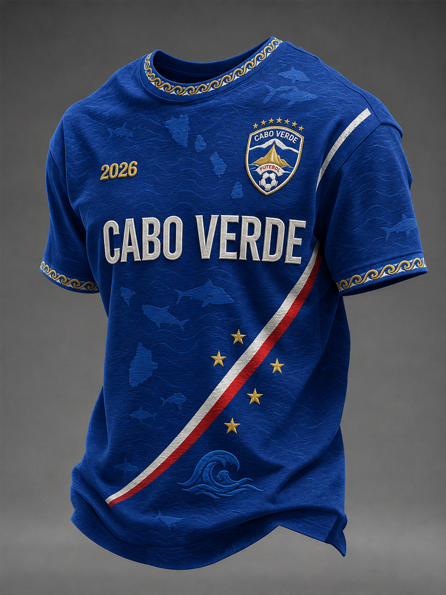 Camiseta Casual Estampada para Homens, Presente para Fãs de Futebol