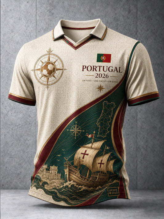 Camiseta Retro 2026 Portugal Futebol