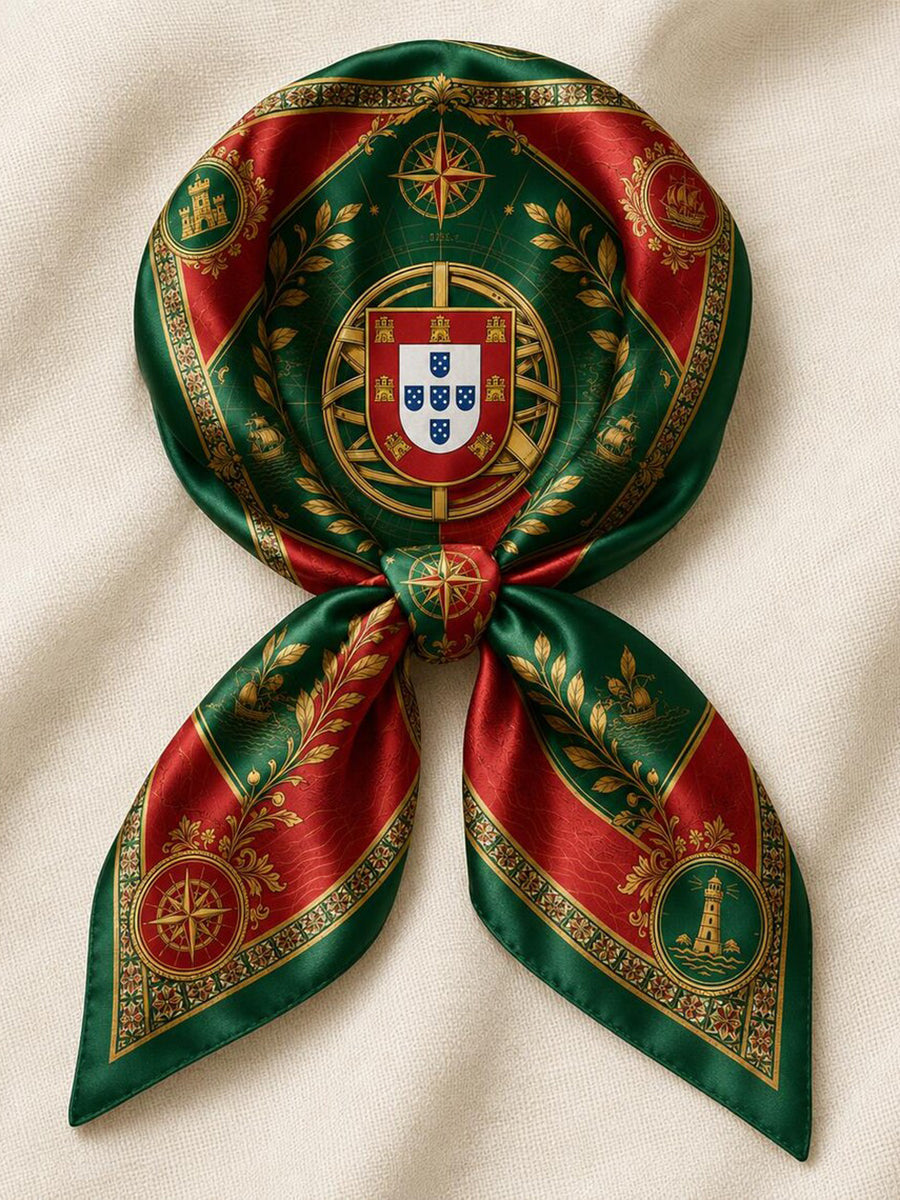 Unisex Portugal Futebol Amante Arte Bandana Impresso