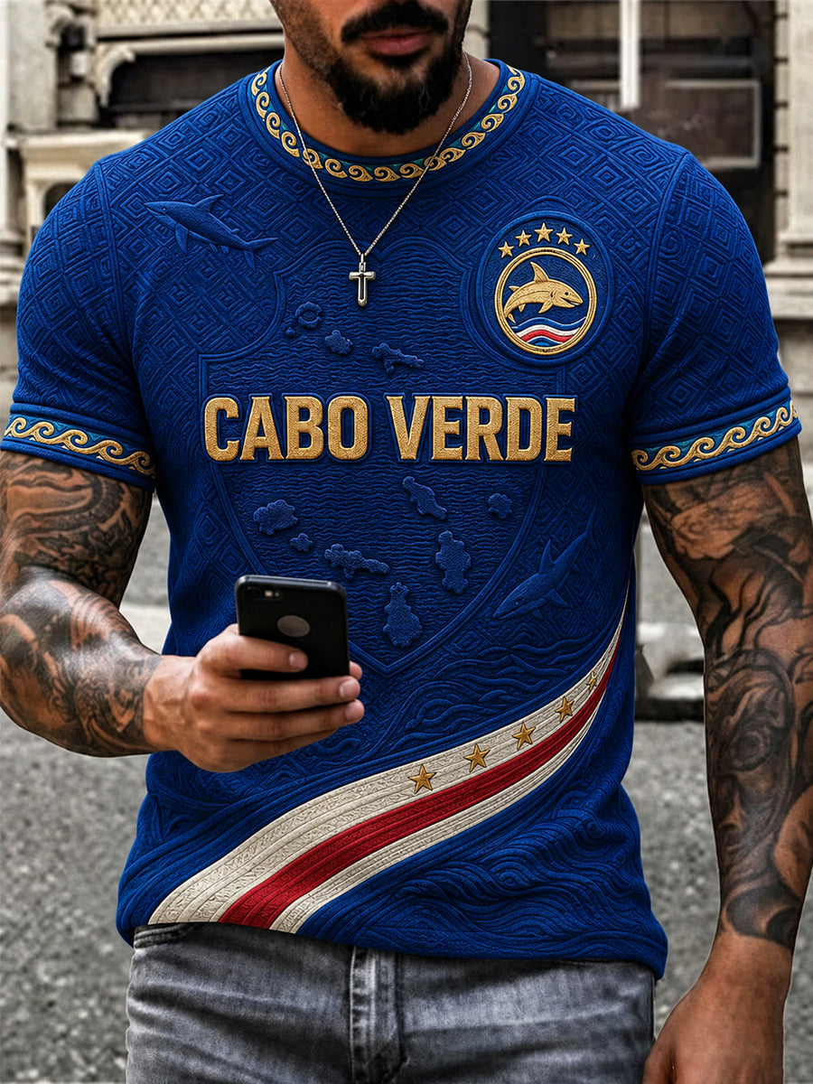 Presente masculino para fãs de futebol imprimir Casual Tee