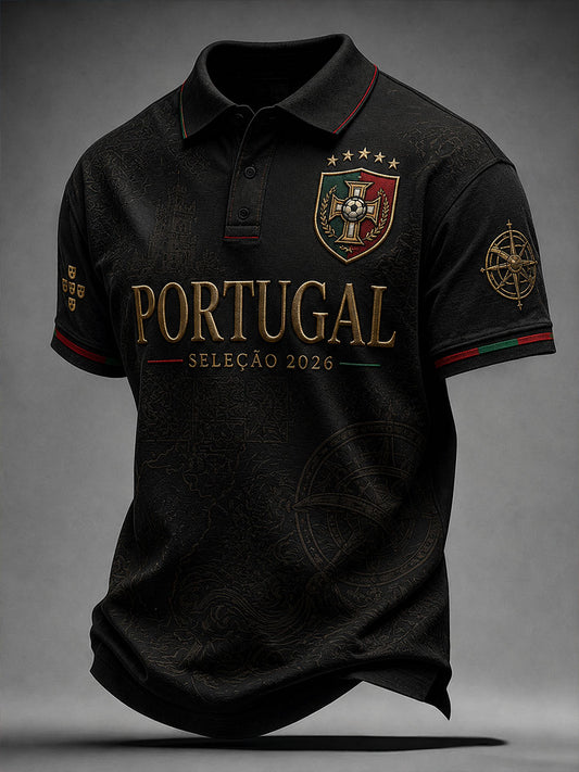 Camisa de futebol Portugal Homem