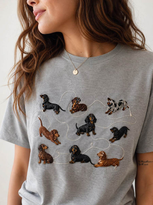 Camiseta feminina de manga curta