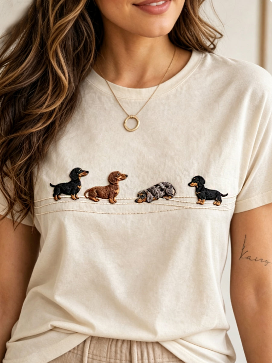 Camiseta feminina de manga curta