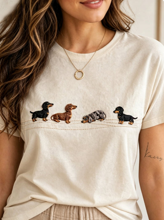 Camiseta feminina de manga curta