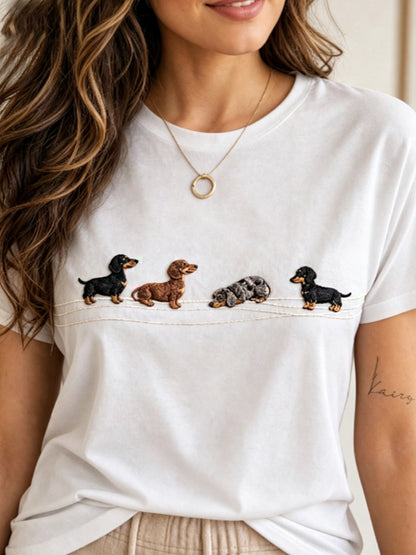 Camiseta feminina de manga curta