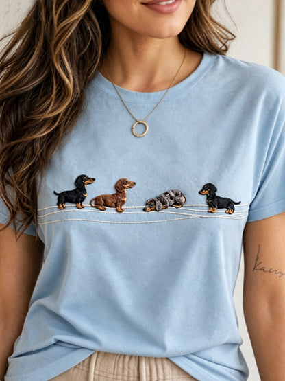 Camiseta feminina de manga curta