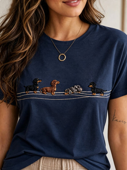 Camiseta feminina de manga curta