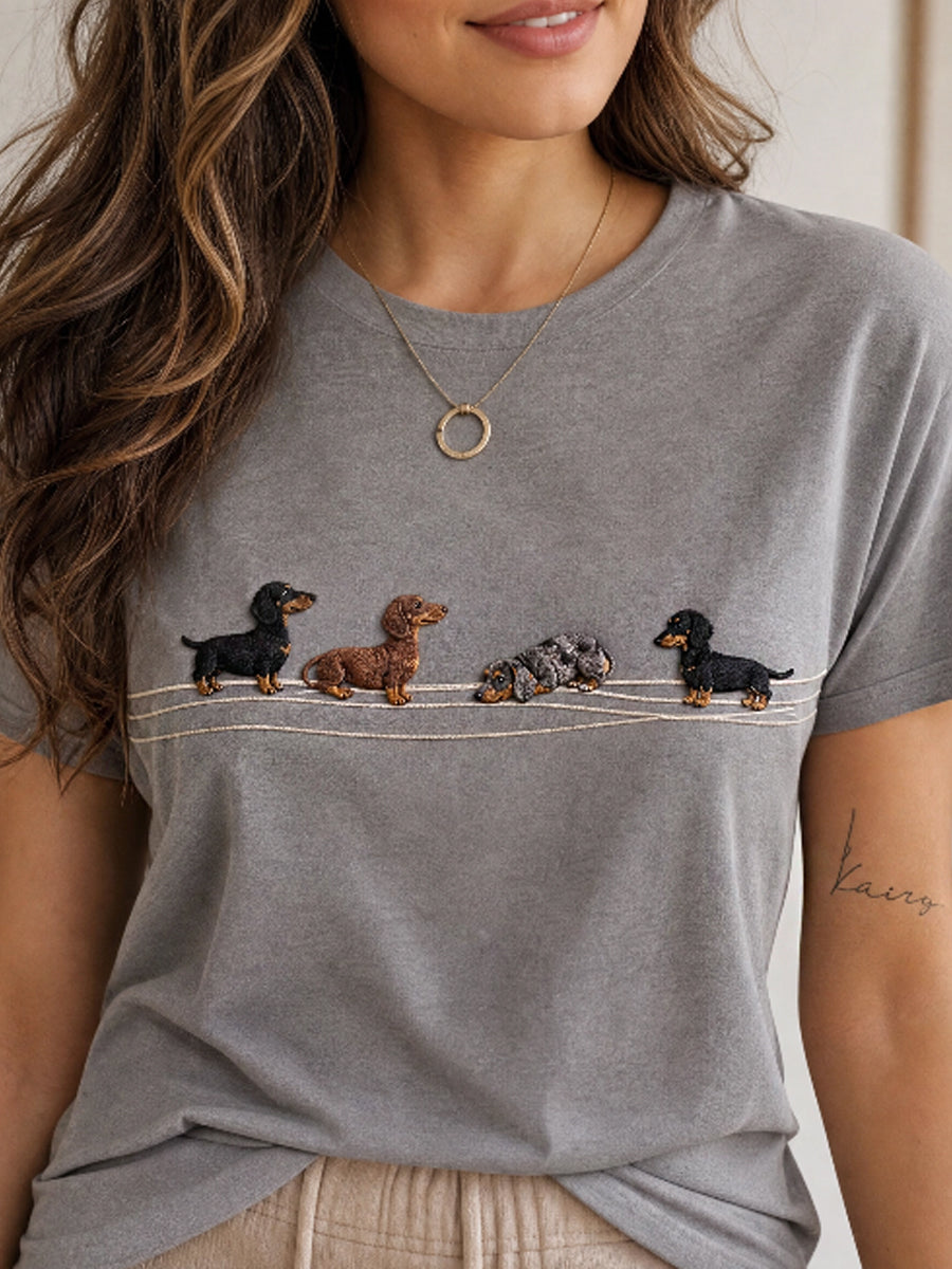 Camiseta feminina de manga curta
