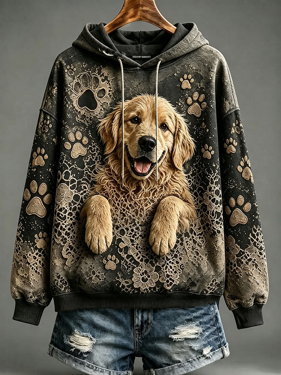 Hoodie de Golden Retriever feminino