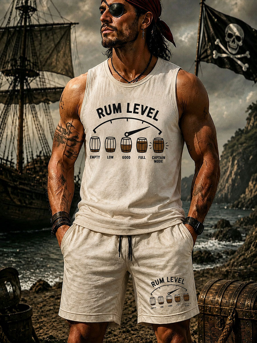 Conjunto de 2 peças "Rum Level" masculino