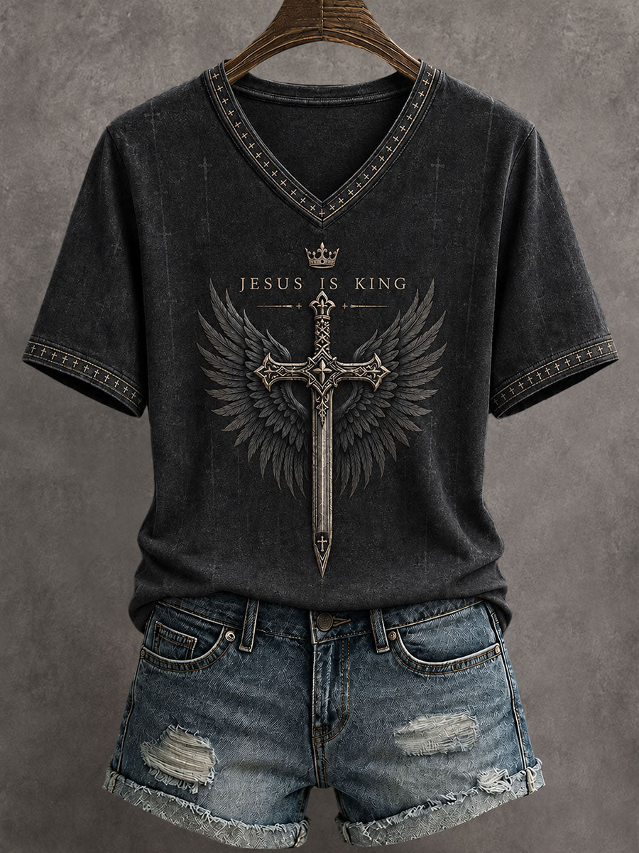 T-shirt Women's Jesus Is King