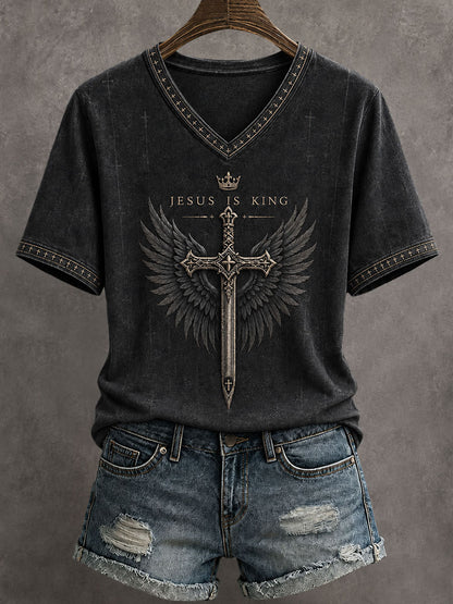 T-shirt Women's Jesus Is King